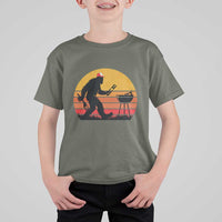 Bigfoot BBQ T Shirt For Kid Funny Barbecue Sasquatch Lovers Dad Grill Gift - Wonder Print Shop