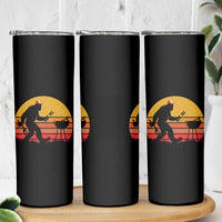 Bigfoot BBQ Skinny Tumbler Funny Barbecue Sasquatch Lovers Dad Grill Gift