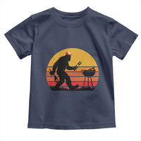 Bigfoot BBQ Toddler T Shirt Funny Barbecue Sasquatch Lovers Dad Grill Gift