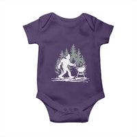 Bigfoot BBQ Baby Onesie Funny Sasquatch Barbecue Dad Grill Gift