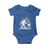 Bigfoot BBQ Baby Onesie Funny Sasquatch Barbecue Dad Grill Gift