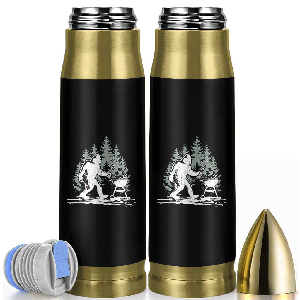 Bigfoot BBQ Bullet Tumbler Funny Sasquatch Barbecue Dad Grill Gift