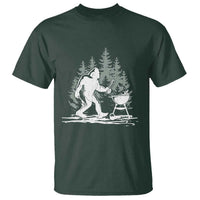 Bigfoot BBQ T Shirt Funny Sasquatch Barbecue Dad Grill Gift - Wonder Print Shop