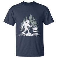 Bigfoot BBQ T Shirt Funny Sasquatch Barbecue Dad Grill Gift - Wonder Print Shop
