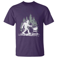 Bigfoot BBQ T Shirt Funny Sasquatch Barbecue Dad Grill Gift - Wonder Print Shop