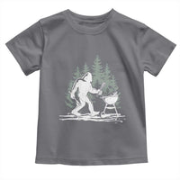 Bigfoot BBQ Toddler T Shirt Funny Sasquatch Barbecue Dad Grill Gift