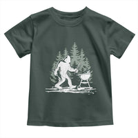Bigfoot BBQ Toddler T Shirt Funny Sasquatch Barbecue Dad Grill Gift
