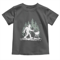 Bigfoot BBQ Toddler T Shirt Funny Sasquatch Barbecue Dad Grill Gift