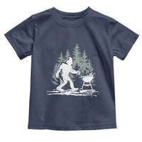 Bigfoot BBQ Toddler T Shirt Funny Sasquatch Barbecue Dad Grill Gift
