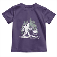 Bigfoot BBQ Toddler T Shirt Funny Sasquatch Barbecue Dad Grill Gift