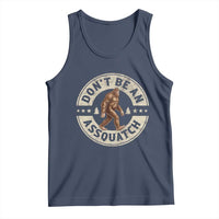 Funny Bigfoot Tank Top Don't Be An Assquatch Retro Outdoor - Wonder Print Shop
