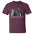 Funny Bigfoot Fishing T Shirt Bassquatch Sasquatch In The Forest Yeti - Wonder Print Shop