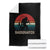 Retro Bigfoot Fishing Throw Blanket Funny Retro Sasquatch Bassquatch Fisherman - Wonder Print Shop