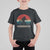 Retro Bigfoot Fishing T Shirt For Kid Funny Retro Sasquatch Bassquatch Fisherman - Wonder Print Shop