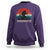 Retro Bigfoot Fishing Sweatshirt Funny Retro Sasquatch Bassquatch Fisherman - Wonder Print Shop