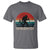 Retro Bigfoot Fishing T Shirt Funny Retro Sasquatch Bassquatch Fisherman - Wonder Print Shop
