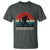 Retro Bigfoot Fishing T Shirt Funny Retro Sasquatch Bassquatch Fisherman - Wonder Print Shop