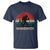 Retro Bigfoot Fishing T Shirt Funny Retro Sasquatch Bassquatch Fisherman - Wonder Print Shop