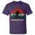 Retro Bigfoot Fishing T Shirt Funny Retro Sasquatch Bassquatch Fisherman - Wonder Print Shop