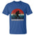 Retro Bigfoot Fishing T Shirt Funny Retro Sasquatch Bassquatch Fisherman - Wonder Print Shop