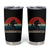 Retro Bigfoot Fishing Tumbler Cup Funny Retro Sasquatch Bassquatch Fisherman - Wonder Print Shop