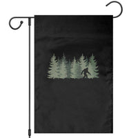 Bigfoot In The Forest Sasquatch Yeti Garden Flag - Wonder Print Shop