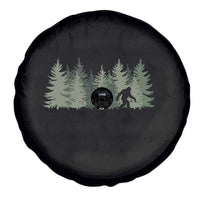Bigfoot In The Forest Sasquatch Yeti Spare Tire Cover - Wonder Print Shop