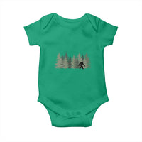 Bigfoot In The Forest Sasquatch Yeti Baby Onesie - Wonder Print Shop