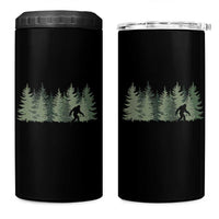 Bigfoot In The Forest Sasquatch Yeti 4 in 1 Can Cooler Tumbler - Wonder Print Shop