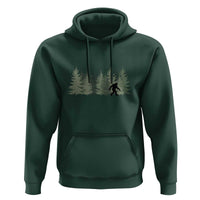 Bigfoot In The Forest Sasquatch Yeti Hoodie - Wonder Print Shop