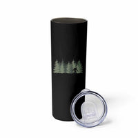 Bigfoot In The Forest Sasquatch Yeti Skinny Tumbler - Wonder Print Shop