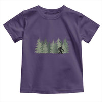 Bigfoot In The Forest Sasquatch Yeti Toddler T Shirt - Wonder Print Shop