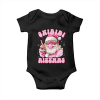Skibidi Rizzmas Christmas Baby Onesie Rizz Santa Pink Bubble Gum Funny Xmas Girl Kids Gen Alpha