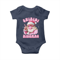 Skibidi Rizzmas Christmas Baby Onesie Rizz Santa Pink Bubble Gum Funny Xmas Girl Kids Gen Alpha