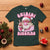 Skibidi Rizzmas Christmas T Shirt Rizz Santa Pink Bubble Gum Funny Xmas Girl Kids Gen Alpha - Wonder Print Shop