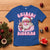 Skibidi Rizzmas Christmas T Shirt Rizz Santa Pink Bubble Gum Funny Xmas Girl Kids Gen Alpha - Wonder Print Shop