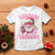 Skibidi Rizzmas Christmas T Shirt Rizz Santa Pink Bubble Gum Funny Xmas Girl Kids Gen Alpha - Wonder Print Shop