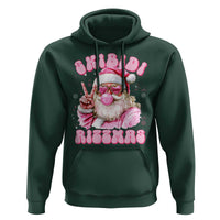 Skibidi Rizzmas Christmas Hoodie Rizz Santa Pink Bubble Gum Funny Xmas Girl Kids Gen Alpha