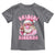 Skibidi Rizzmas Christmas Toddler T Shirt Rizz Santa Pink Bubble Gum Funny Xmas Girl Kids Gen Alpha