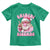 Skibidi Rizzmas Christmas Toddler T Shirt Rizz Santa Pink Bubble Gum Funny Xmas Girl Kids Gen Alpha