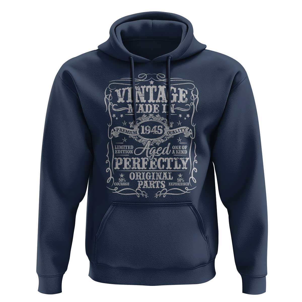 80th Birthday Gift Hoodie Vintage Born 1945 Turning 80 Year Old - Wonder Print Shop