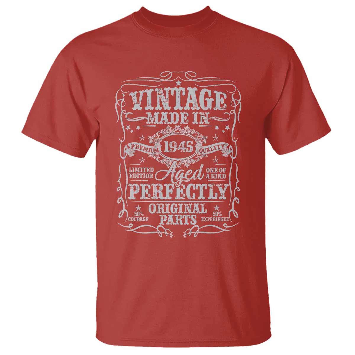 80th Birthday Gift T Shirt Vintage Born 1945 Turning 80 Year Old - Wonder Print Shop