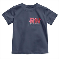 Personalized Registered Nurse Toddler T Shirt Custom Name Cute Nurse Gift Valentines Day Heart