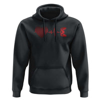 Valentine Gamer Hoodie Heartbeat Video Games Gaming Boys