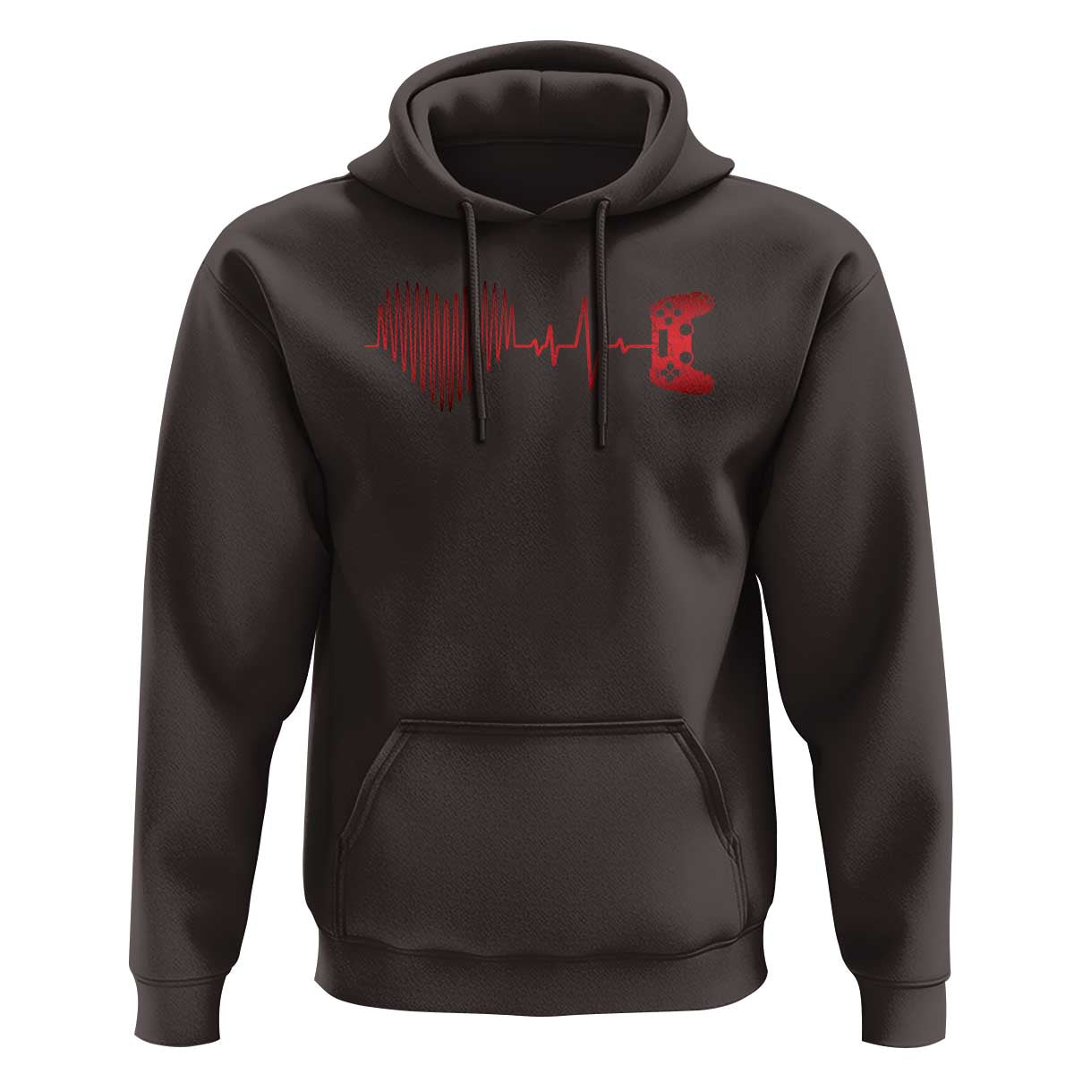 Valentine Gamer Hoodie Heartbeat Video Games Gaming Boys