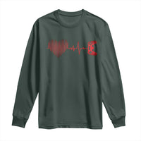Valentine Gamer Long Sleeve Shirt Heartbeat Video Games Gaming Boys