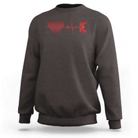 Valentine Gamer Sweatshirt Heartbeat Video Games Gaming Boys