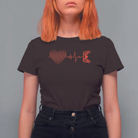 Valentine Gamer T Shirt For Women Heartbeat Video Games Gaming Boys