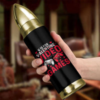 Funny Valentines Gamer Bullet Tumbler V is for Video Games - Wonder Print Shop