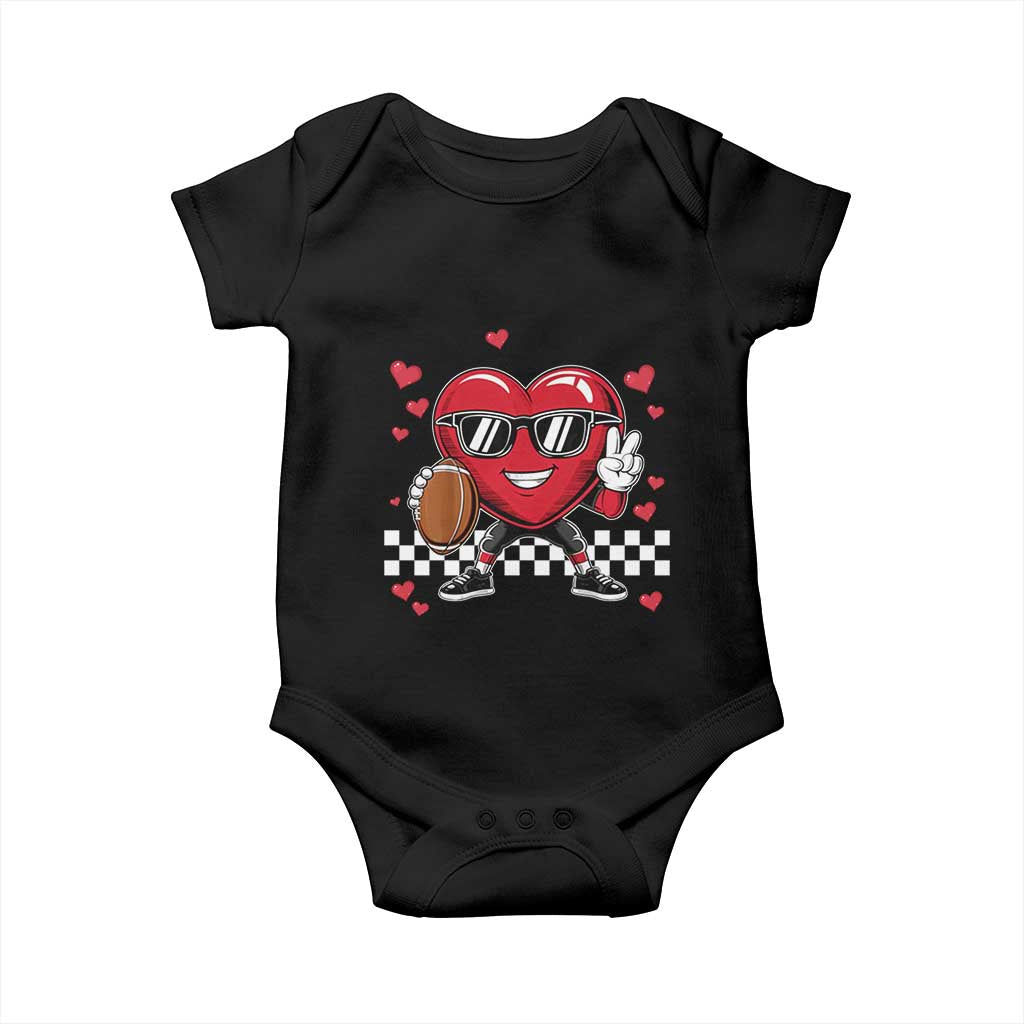 Funny Valentines Day Gamer Baby Onesie Gamer Heartbeat Video Games Gaming